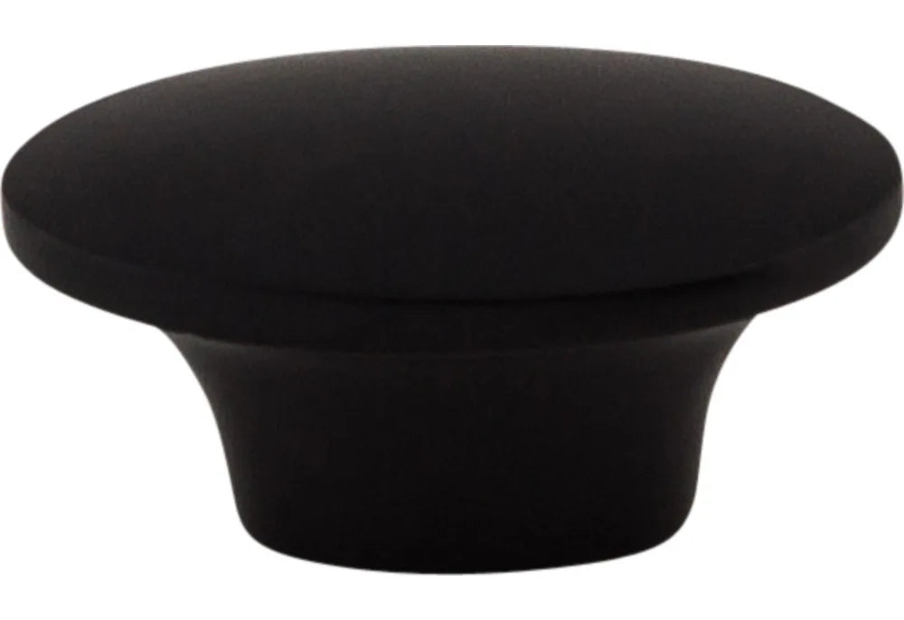 Dakota Oval Knob 1 1/2'' Flat Black M1876