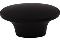 Dakota Oval Knob 1 1/2'' Flat Black M1876