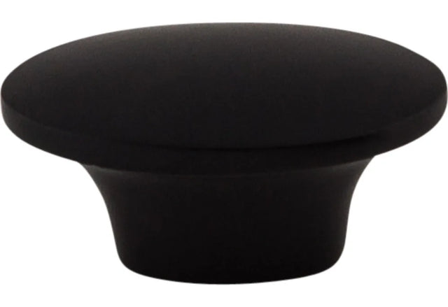Dakota Oval Knob 1 1/2'' Flat Black M1876