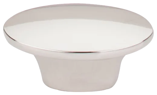 Dakota Oval Knob 1 1/2'' M1957 Polished Nickel
