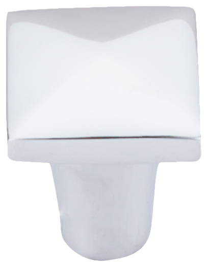 Aspen Ii Square Knob 7/8'' M2057 Polished Chrome