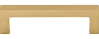 Nouveau III Square Bar Pull 3 3/4'' Honey Bronze M2159