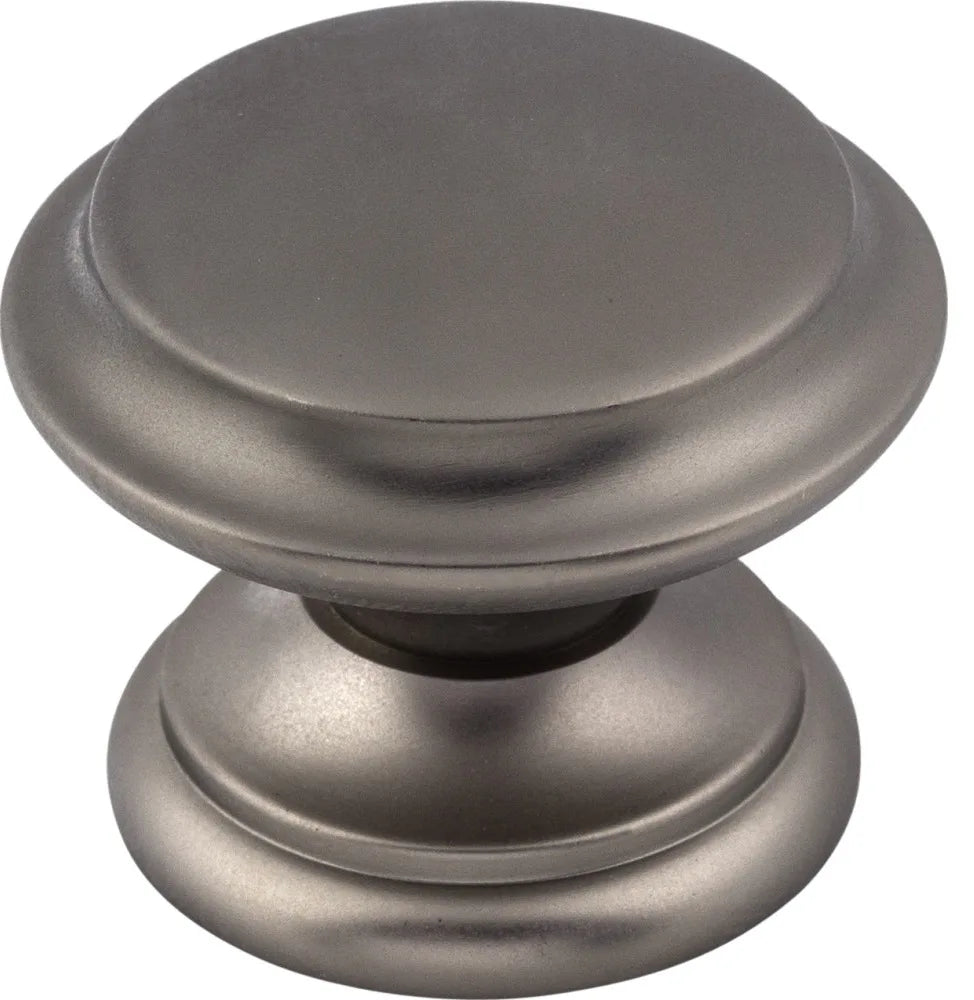 Dakota Flat Top Knob 1 3/8'' Ash Gray M2162