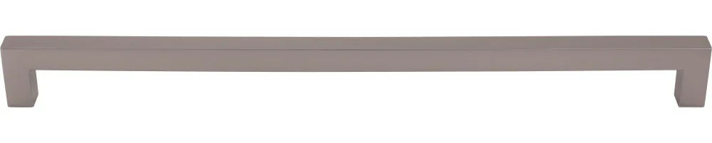 Nouveau III Square Bar Pull 12'' Ash Gray M2178