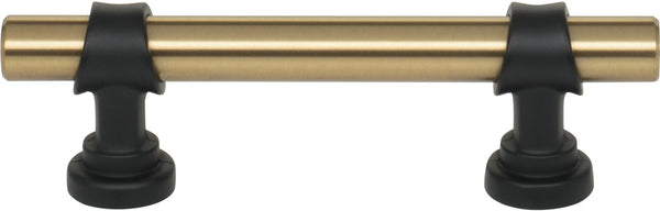 Dakota Bit Pull 3 Inch Honey Bronze and Flat Black M2701