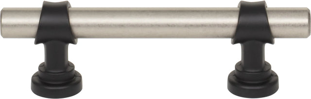 Dakota Bit Pull 3 Inch Pewter Antique and Flat Black M2703