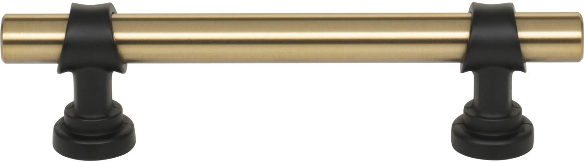 Dakota Bit Pull 3 3/4 Inch Honey Bronze and Flat Black M2705