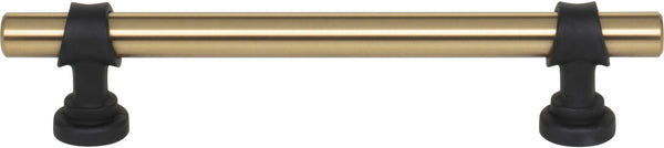 Dakota Bit Pull 5 1/16 Inch Honey Bronze and Flat Black M2717