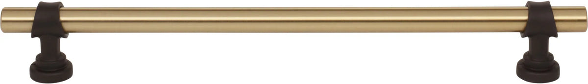 Dakota Bit Pull 8 13/16 Inch Honey Bronze and Flat Black M2753