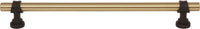 Dakota Bit Pull 8 13/16 Inch Honey Bronze and Flat Black M2753