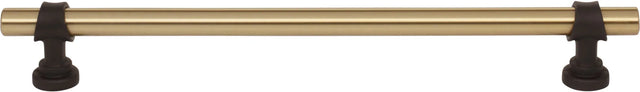 Dakota Bit Pull 8 13/16 Inch Honey Bronze and Flat Black M2753