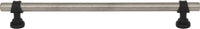 Dakota Bit Pull 8 13/16 Inch Pewter Antique and Flat Black M2755