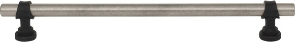 Dakota Bit Pull 8 13/16 Inch Pewter Antique and Flat Black M2755