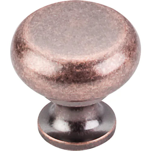 Somerset II Flat Faced Knob 1 1/4'' M278 Antique Copper