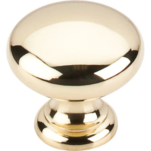 Somerset II Mushroom Knob 1 1/4'' M279 Polished Brass