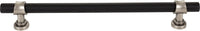 Dakota Bit Appliance Pull 18 Inch Flat Black and Pewter Antique M2790