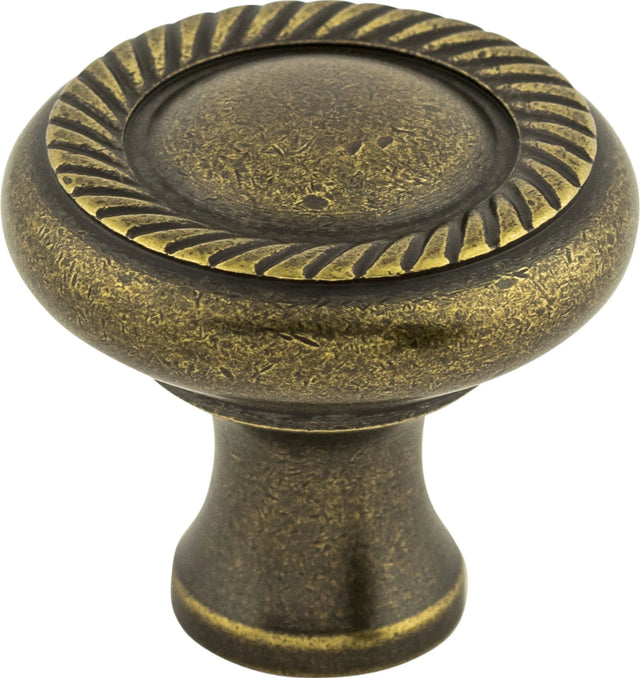 Somerset II Swirl Cut Knob 1 1/4 Inch German Bronze TPK-M330