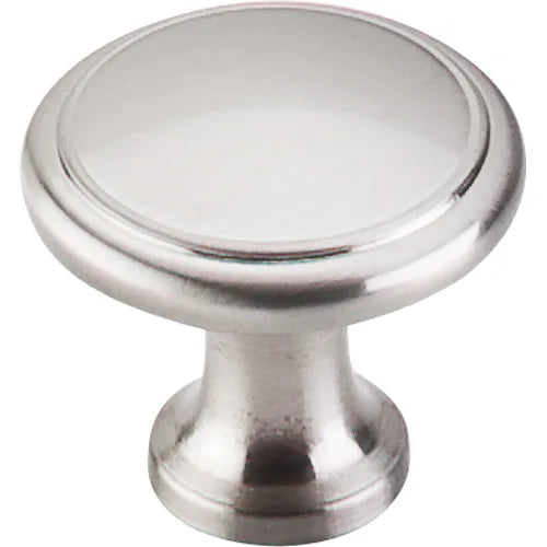 Nouveau Ringed Knob 1 1/8'' M376 Brushed Satin Nickel