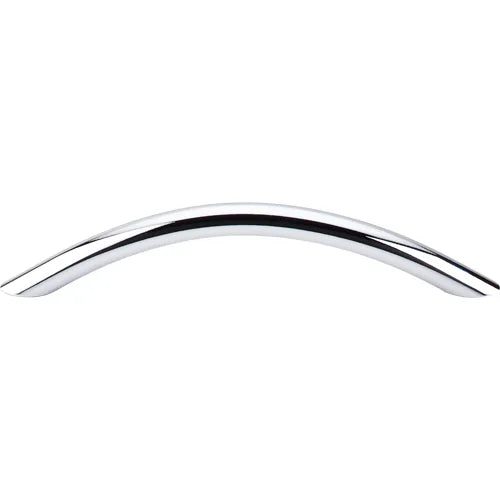 Nouveau Curved Wire Pull 5 1/16'' cc M427 Polished Chrome