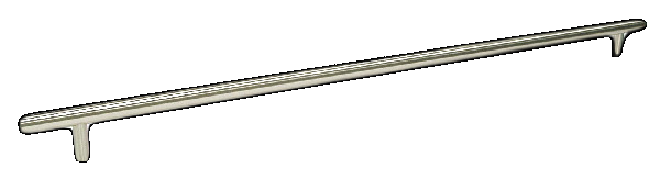 Bar s Hopewell Bar Pull 18 7/8'' cc M434 Brushed Satin Nickel