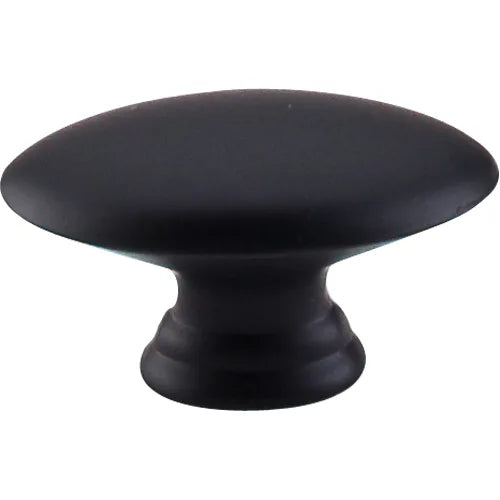 Nouveau Oval Knob 1 1/2'' M499 Flat Black