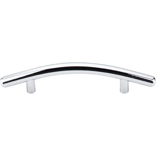 Nouveau Curved Bar Pull 3 3/4'' cc M533 Polished Chrome