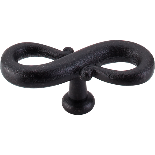 Normandy S-shaped Knob 3 1/4'' M632 Patina Black