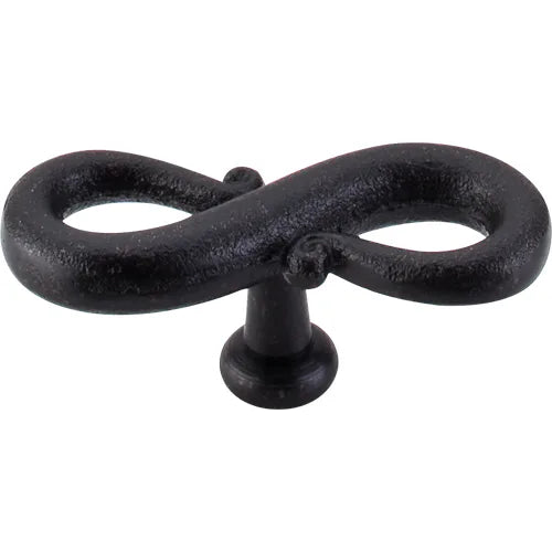 Normandy S-shaped Knob 3 1/4'' M632 Patina Black