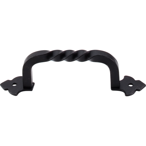 Normandy Fixed Norman Crest Pull 4'' cc M692 Patina Black