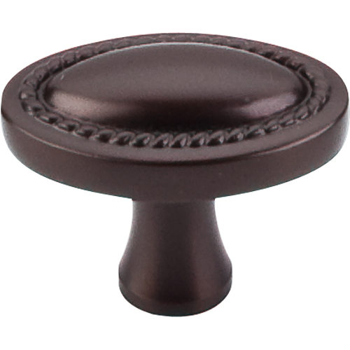 Oil Rubbed Oval Rope Knob 1 1/4'' M751