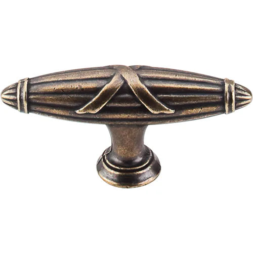 Edwardian Ribbon & Reed T-pull 2 3/4'' M930 German Bronze