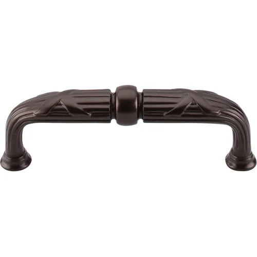 Edwardian Ribbon & Reed D-pull 3 3/4'' cc M937 Oil Rubbed Bronze