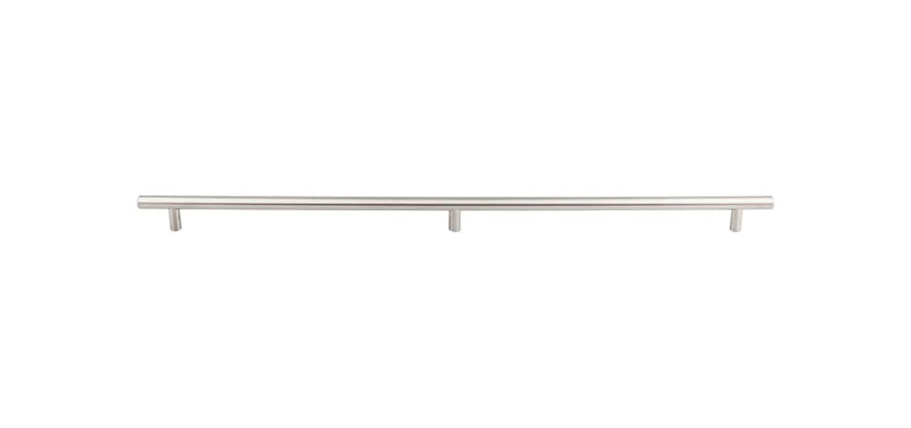 Stainless Solid Bar Pull 3 Posts 2x 18 1/8'' cc 12