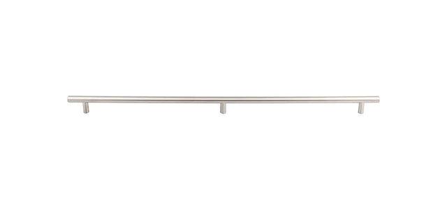 Stainless Solid Bar Pull 3 Posts 2x 18 1/8'' cc 12