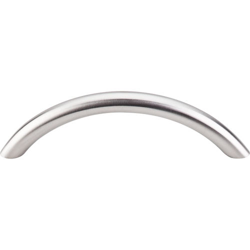 Stainless Solid Bowed Bar Pull 3 3/4'' cc 14