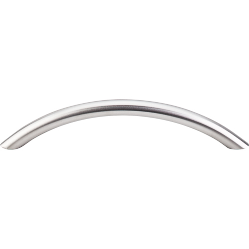 Stainless Solid Bowed Bar Pull 5 1/16'' cc 15