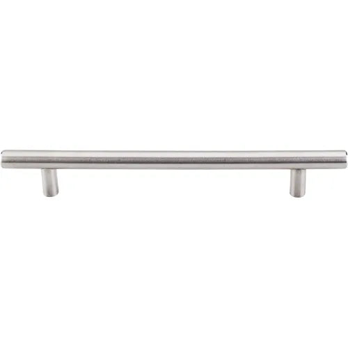 Stainless Hollow Bar Pull 6 5/16'' cc H4