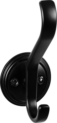 Hooks Reeded Hook 4 11/16'' Flat Black TK1062BLK