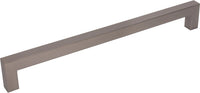 Appliance Square Pull 12'' Ash Gray
