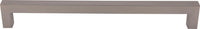 Nouveau Square Bar Appliance Pull 18 Inch Ash Gray TK165AG