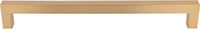 Nouveau Square Bar Appliance Pull 18 Inch Honey Bronze TK165HB