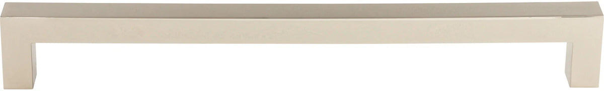 Nouveau Square Bar Appliance Pull 18 Inch Polished Nickel TK165PN