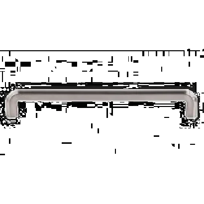 Victoria Falls Appliance Pull 18'' cc TK227BSN Brushed Satin Nickel