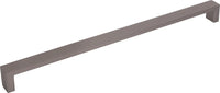 Sanctuary II Modern Metro Pull 12'' Ash Gray