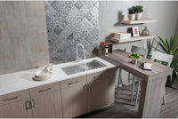 Sanctuary Linear Pull 12'' Ash Gray