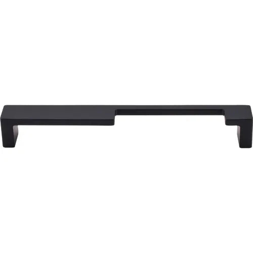 Sanctuary II Modern Metro Notch Pull B 7'' cc TK260BLK Flat Black