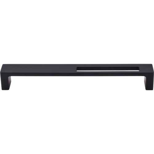 Sanctuary II Modern Metro Slot Pull 7'' cc TK267BLK Flat Black