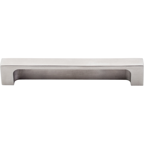 Sanctuary II Modern Metro Tab Pull 5'' cc TK276SS Brushed Stainless Steel