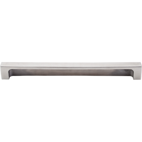 Sanctuary II Modern Metro Tab Pull 8'' cc TK277SS Brushed Stainless Steel
