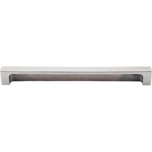 Sanctuary II Modern Metro Tab Pull 8'' cc TK277SS Brushed Stainless Steel